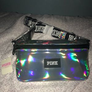 Silver fanny pack